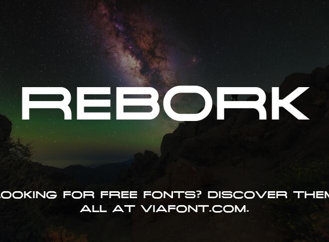 Rebork Font