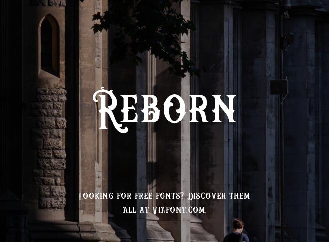 Reborn Font