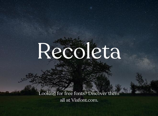 Recoleta Font