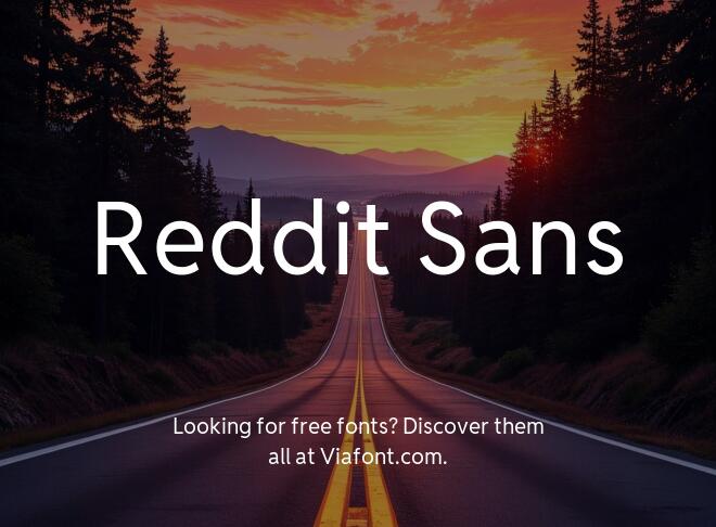 Reddit Sans Font