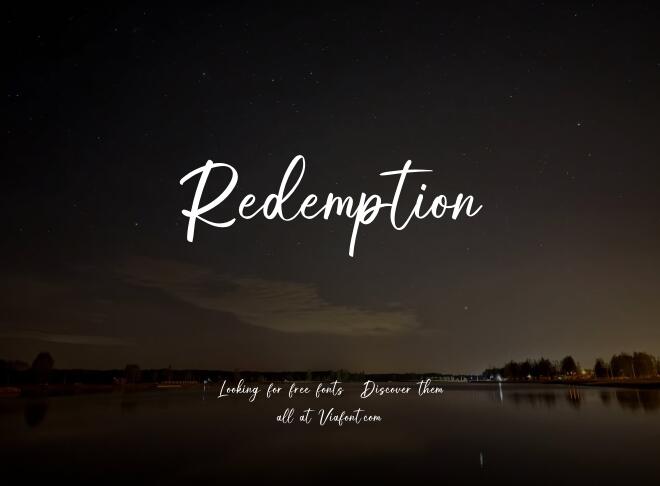 Redemption Font