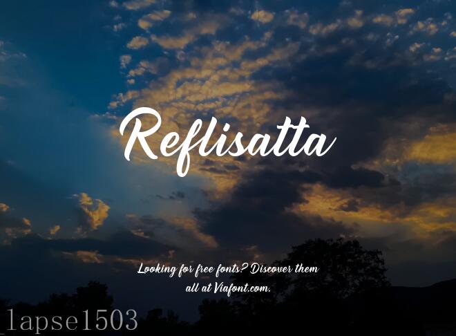Reflisatta Font