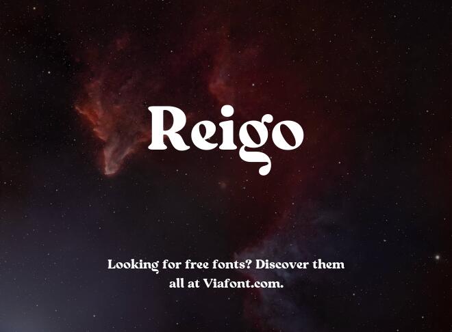 Reigo Font