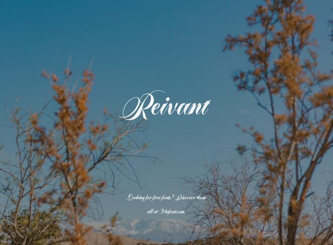 Reivant Font