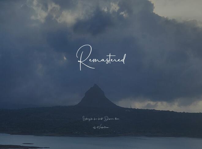 Remastered Font