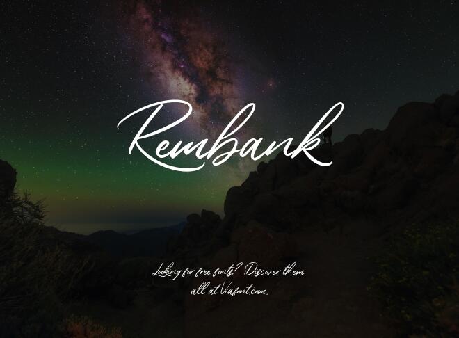 Rembank Font