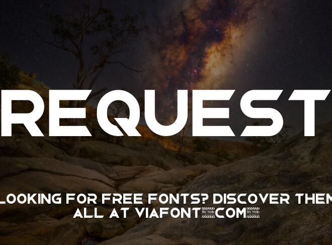 Request Font