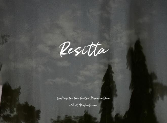 Resitta Font