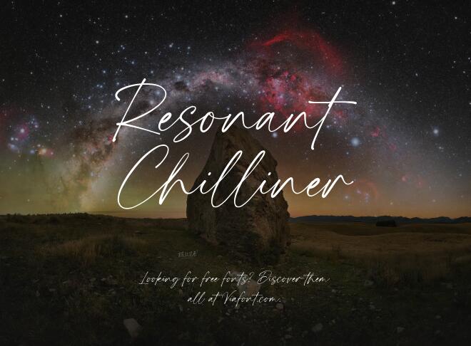 Resonant Chilliner Font