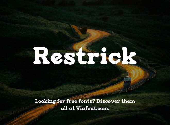 Restrick Font