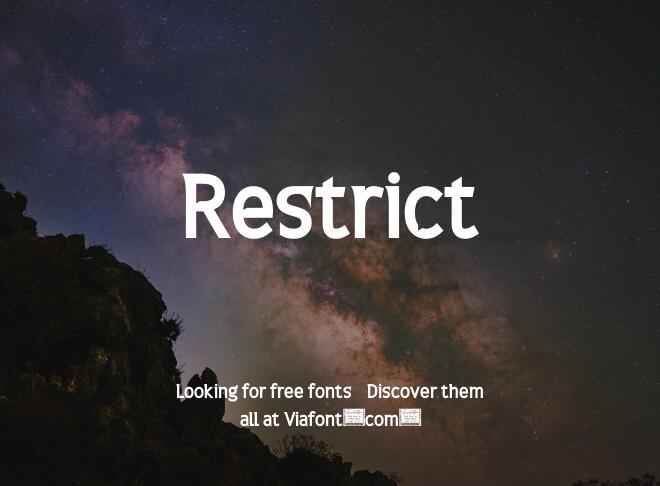 Restrict Font