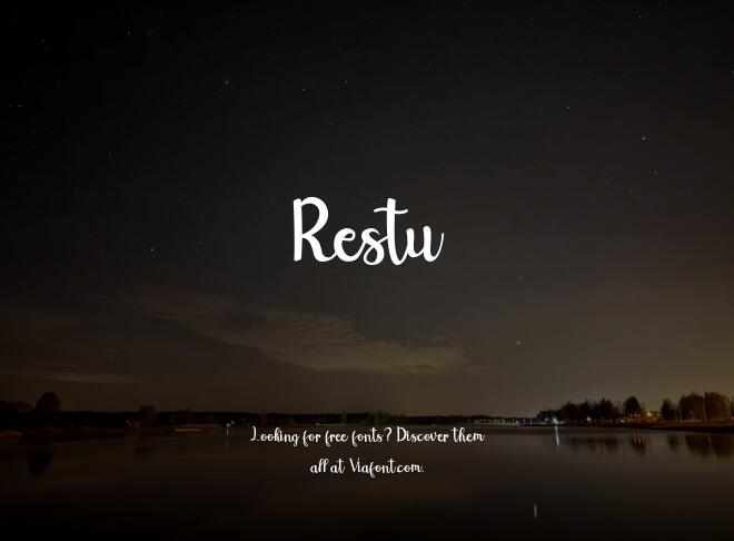 Restu Font