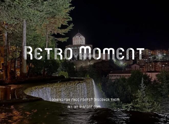 Retro Moment Font