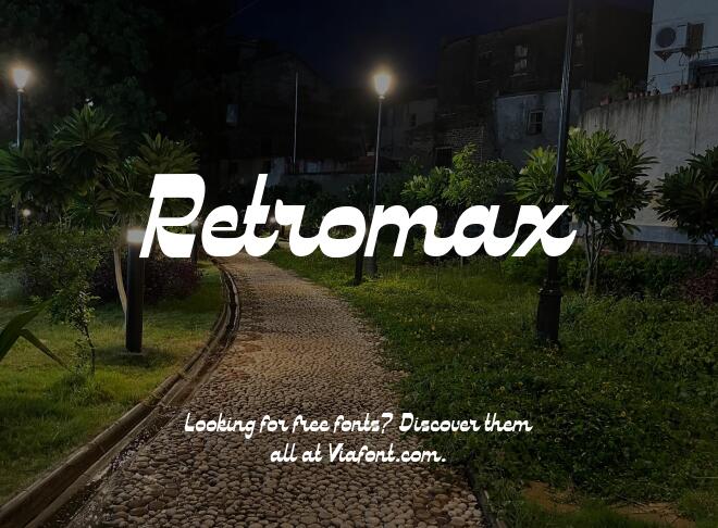 Retromax Font