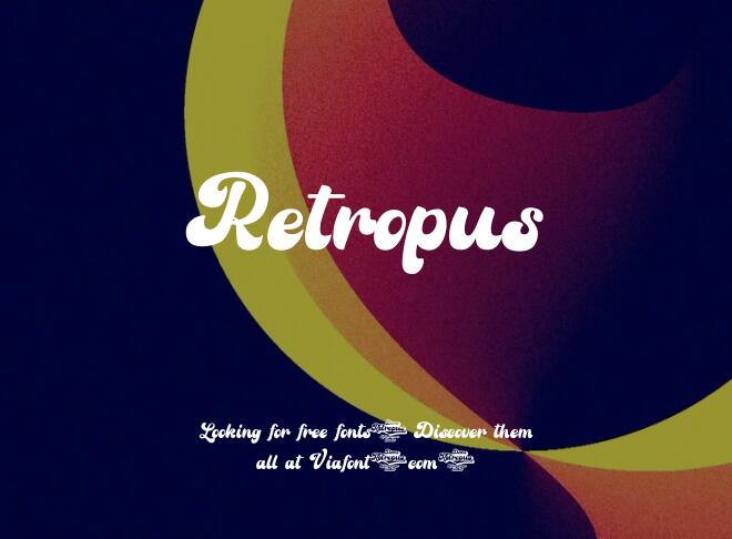 Retropus Font