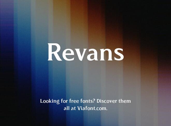 Revans Font