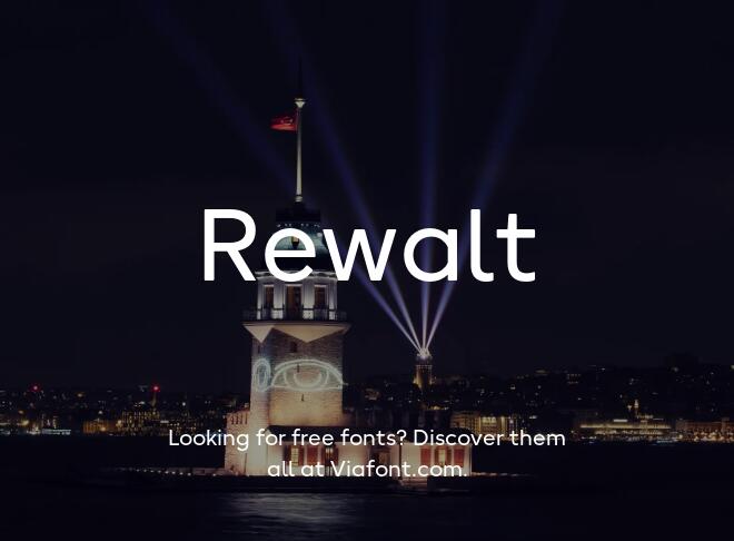 Rewalt Font