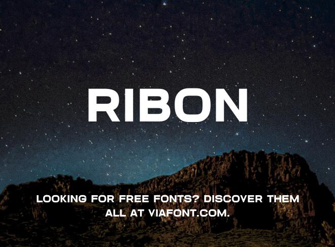 Ribon Font