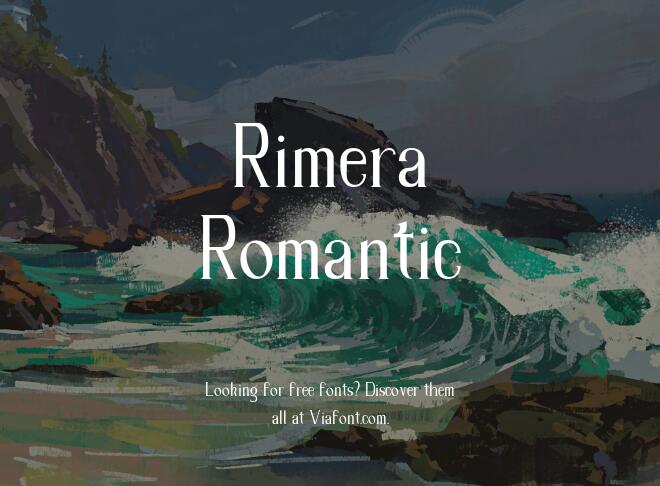 Rimera Romantic Font