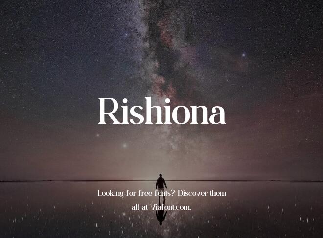 Rishiona Font
