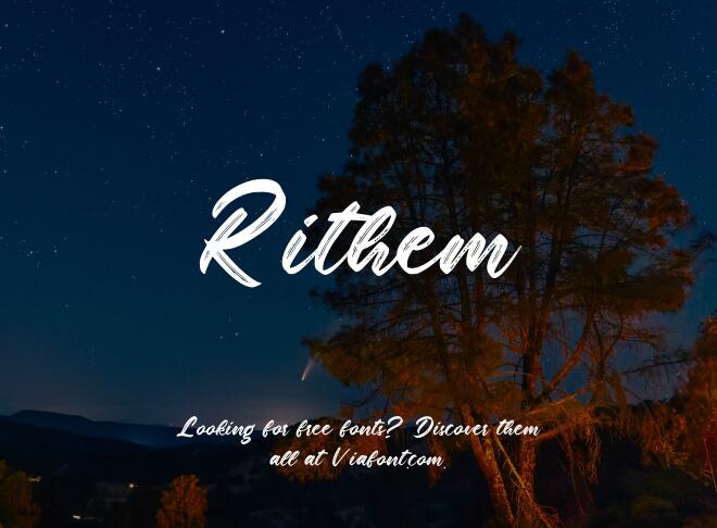 Rithem Font