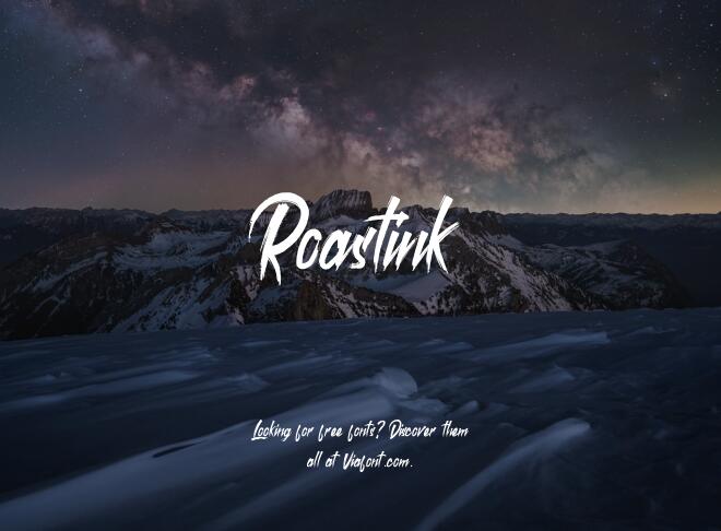 Roastink Font