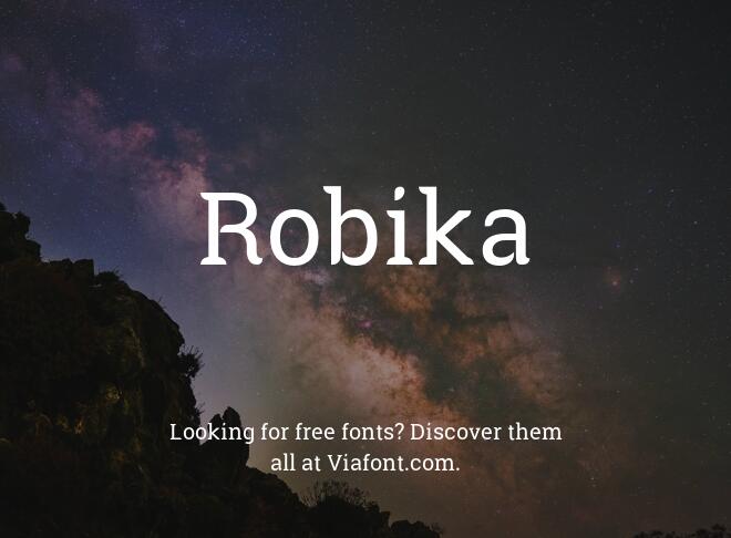 Robika Font