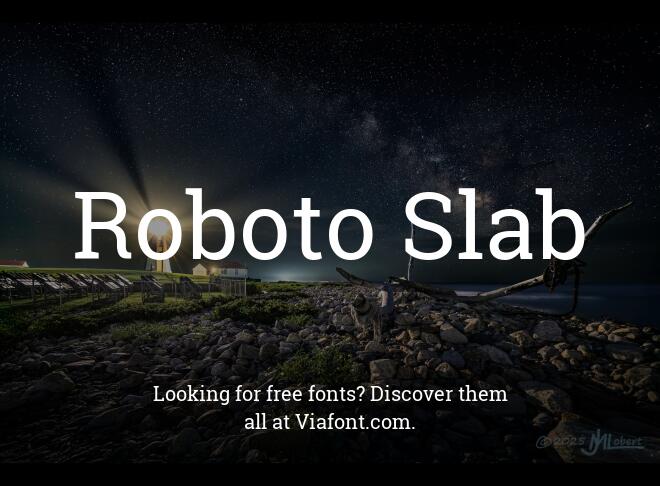 Roboto Slab Font