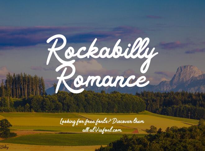 Rockabilly Romance Font
