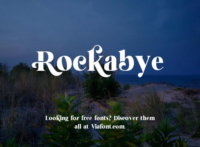 Rockabye Font