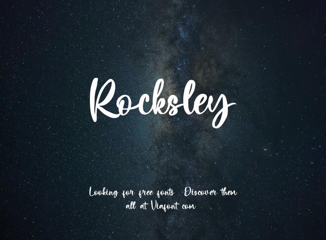 Rocksley Font