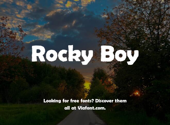 Rocky Boy Font