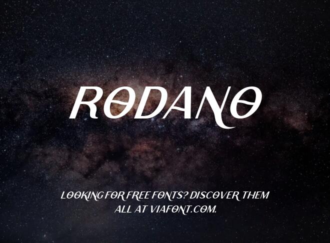 Rodano Font