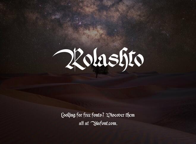 Rolashto Font