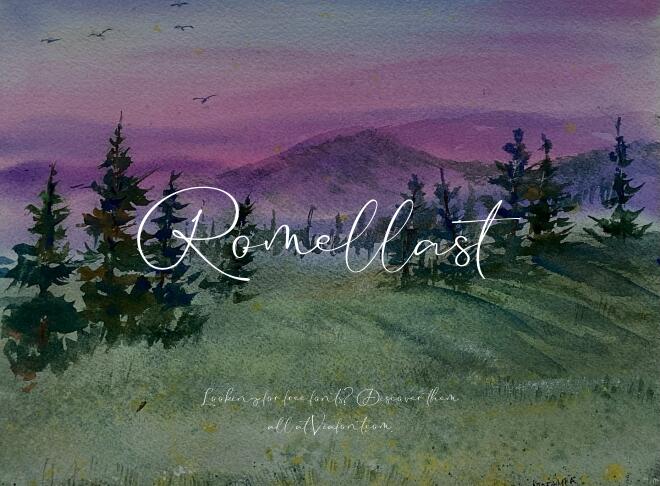 Romellast Font