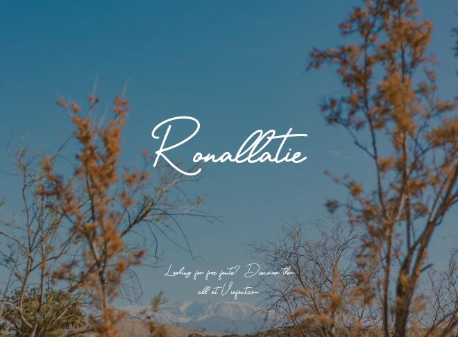 Ronallatie Font