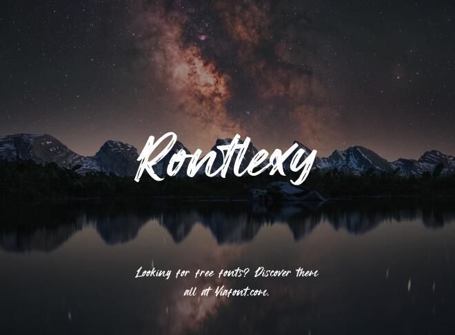 Rontlexy Font