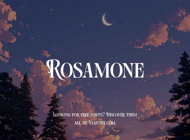 Rosamone Font