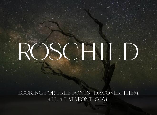 Roschild Font
