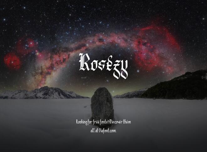 Rosezy Font