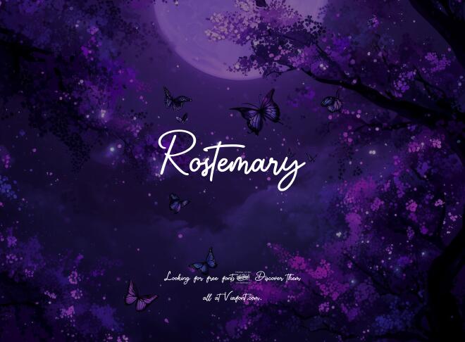 Rostemary Font