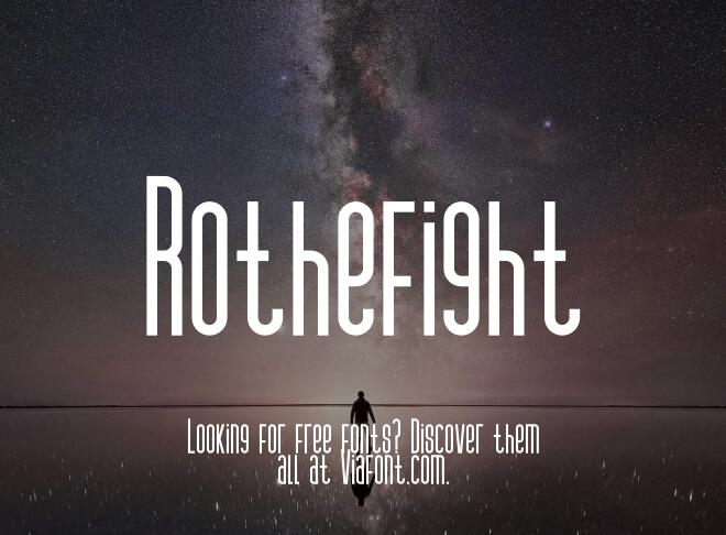 Rothefight Font