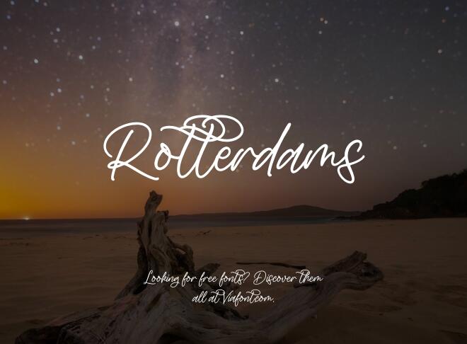 Rotterdams Font