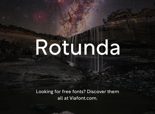 Rotunda Font