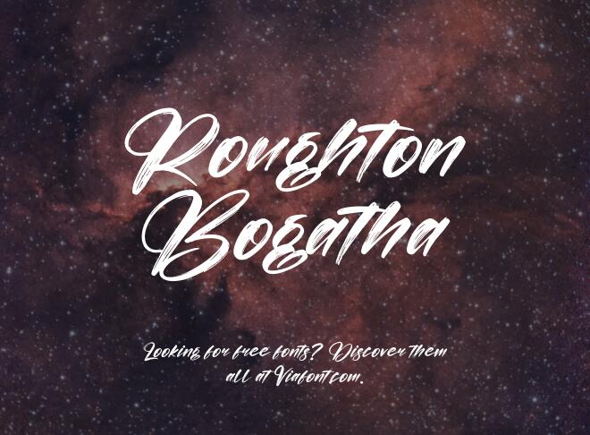 Roughton Bogatha Font
