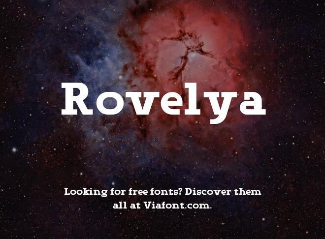Rovelya Font