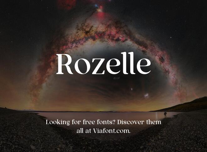 Rozelle Font