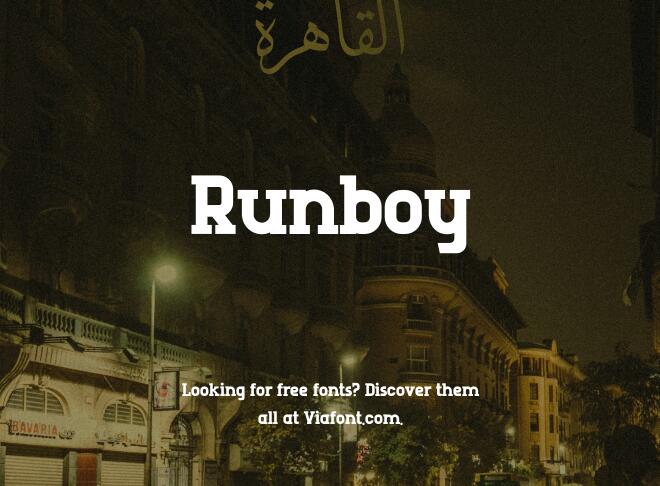 Runboy Font