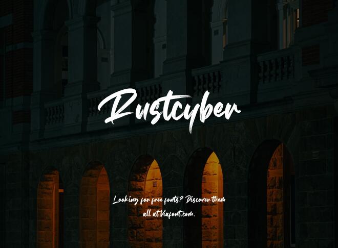 Rustcyber Font