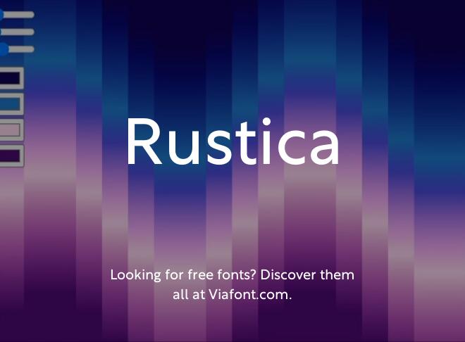 Rustica Font